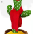 Red scarf cactus