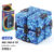 Pressure relief Rubik's Cube water blue