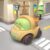 Cute pet inertia car. Little dinosaur